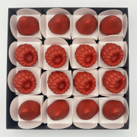 Coffret Fruits Rouges 16 pcs